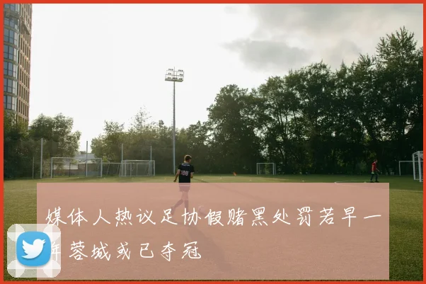 媒体人热议足协假赌黑处罚若早一年蓉城或已夺冠
